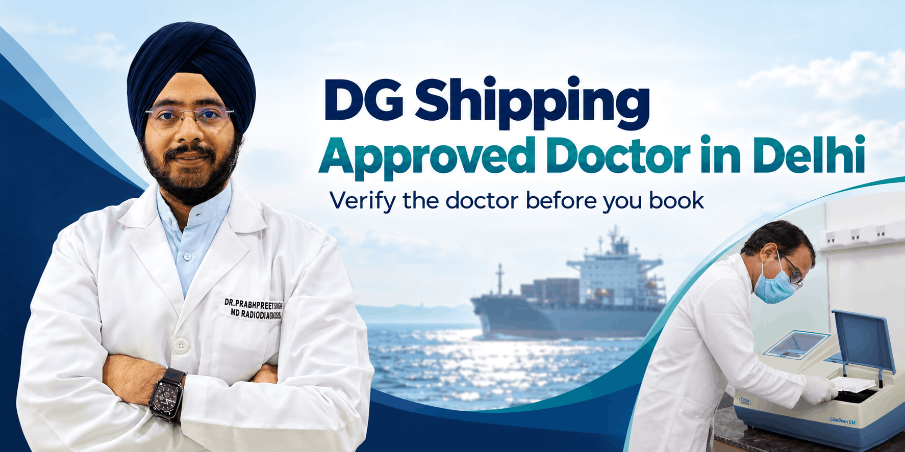 DG Shipping approved doctor in Delhi
